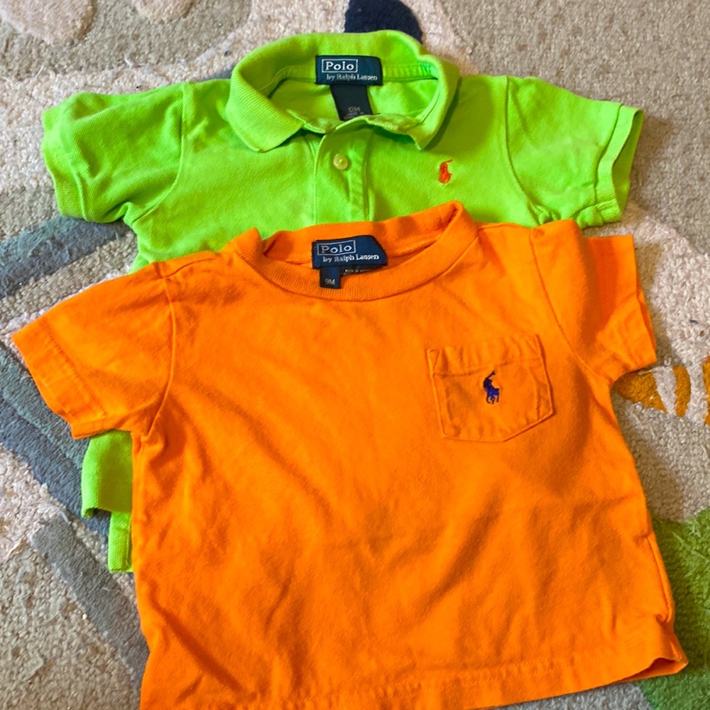 9-12month Ralph Lauren boys tops